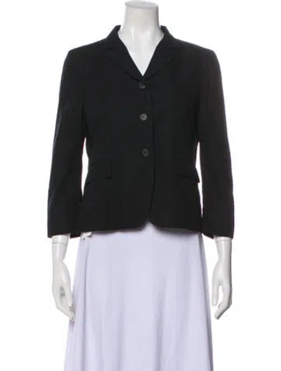 Pre-owned Miu Miu Vintage 2006 Blazer In Gray