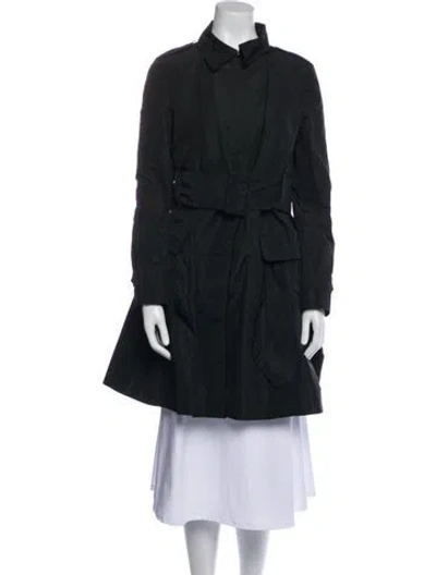 Pre-owned Miu Miu Vintage 2006 Coat In Black