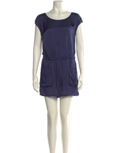 Pre-owned Miu Miu Vintage 2006 Romper In Blue