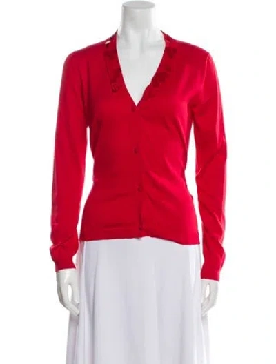 Pre-owned Miu Miu Vintage 2006 Sweater In Red