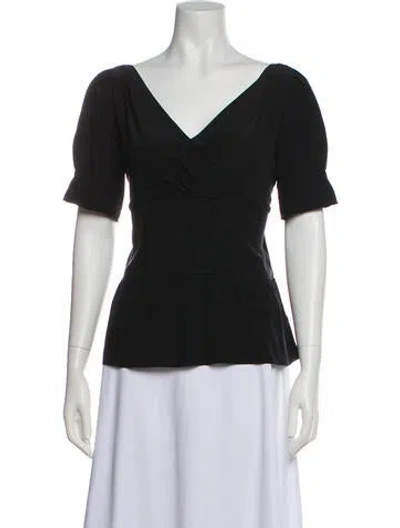 Pre-owned Miu Miu Vintage 2006 Top In Black