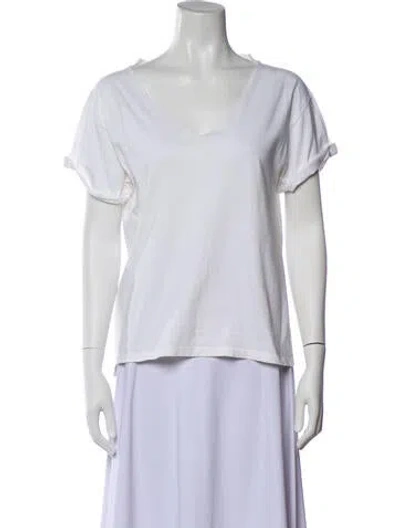 Pre-owned Miu Miu Vintage 2006 T-shirt In Neutral