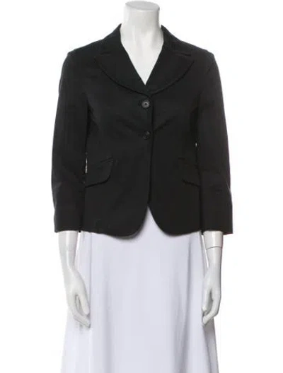 Pre-owned Miu Miu Vintage 2007 Blazer In Blue