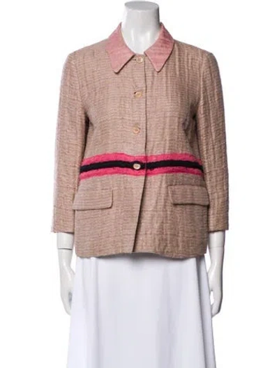 Pre-owned Miu Miu Vintage 2007 Blazer In Pink