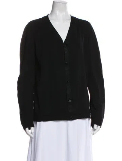 Pre-owned Miu Miu Vintage 2007 Sweater In Black