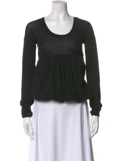 Pre-owned Miu Miu Vintage 2007 Sweater In Black