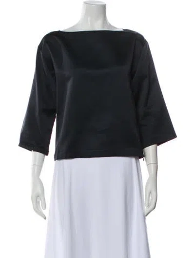 Pre-owned Miu Miu Vintage 2007 Top In Gray