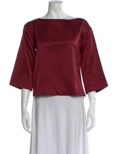 Pre-owned Miu Miu Vintage 2007 Top In Red