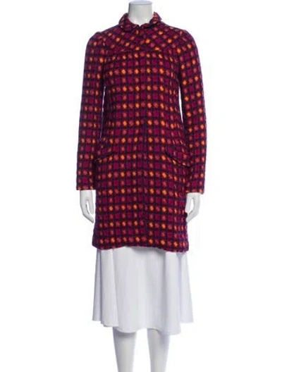 Pre-owned Miu Miu Vintage 2008 Coat In Multi