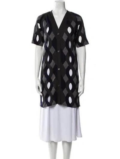 Pre-owned Miu Miu Vintage 2008 Sweater In Gray