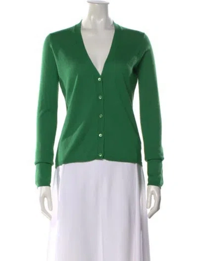 Pre-owned Miu Miu Vintage 2008 Sweater In Green