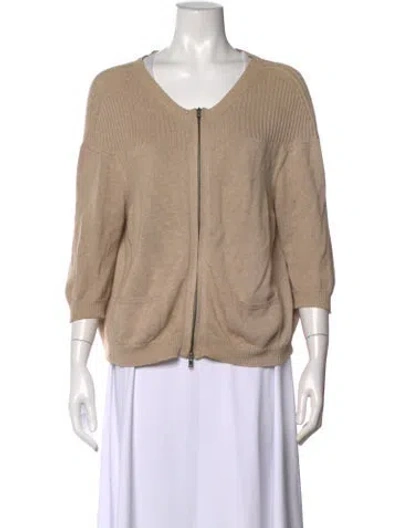Pre-owned Miu Miu Vintage 2008 Sweater In Neutral
