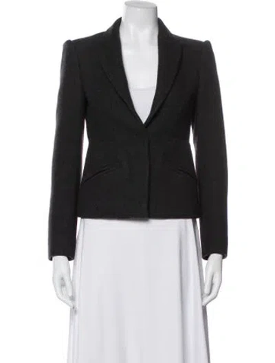 Pre-owned Miu Miu Vintage 2009 Blazer In Grey