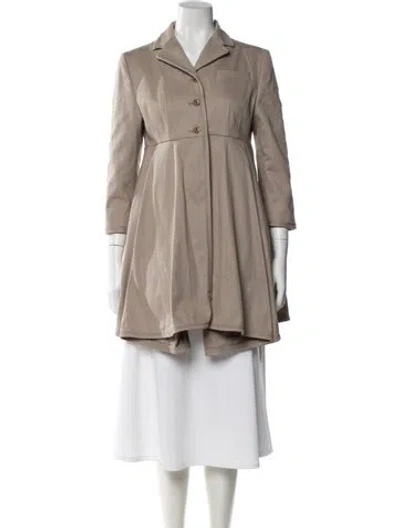 Pre-owned Miu Miu Vintage 2009 Blazer In Neutral