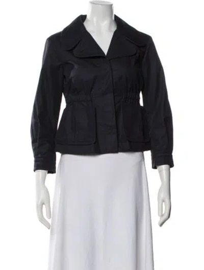 Pre-owned Miu Miu Vintage 2009 Jacket In Blue