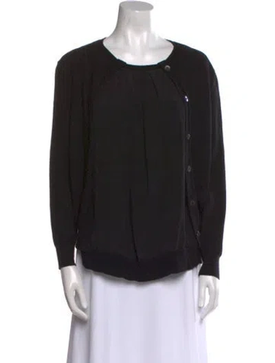 Pre-owned Miu Miu Vintage 2009 Sweater In Black