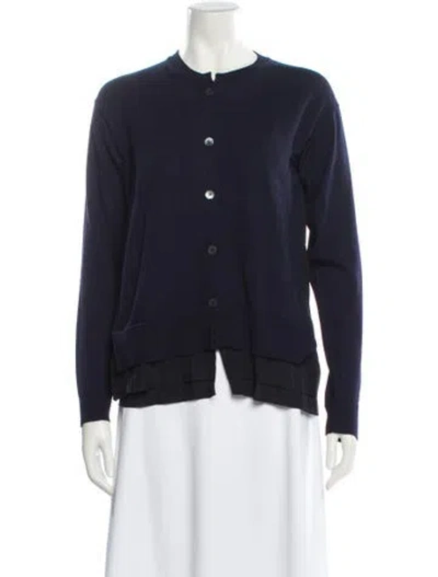 Pre-owned Miu Miu Vintage 2009 Sweater In Blue
