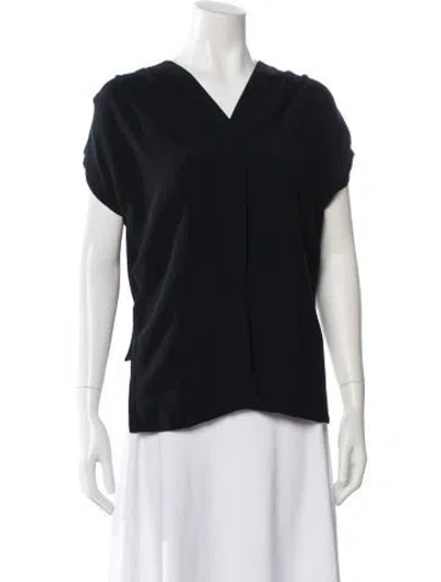 Pre-owned Miu Miu Vintage 2009 Top In Black