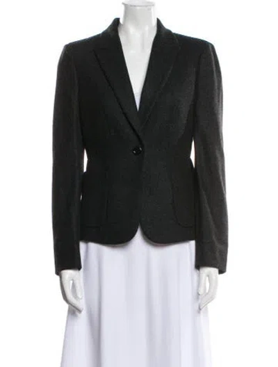 Pre-owned Miu Miu Vintage 2010 Blazer In Blue