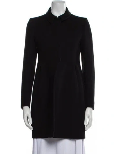 Pre-owned Miu Miu Vintage 2010 Coat In Black