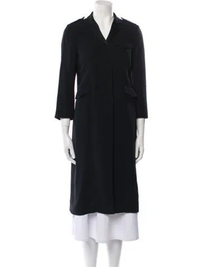 Pre-owned Miu Miu Vintage 2010 Coat In Black