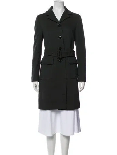 Pre-owned Miu Miu Vintage 2010 Coat In Green