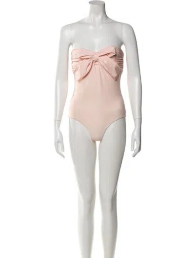 Pre-owned Miu Miu Vintage 2011 One-piece In Pink