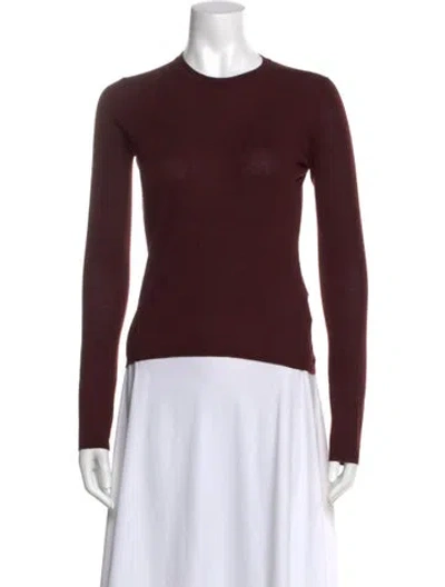 Pre-owned Miu Miu Vintage 2011 Sweater In Burgundy