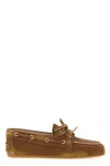 Miu Miu Vintage Boat Shoe In Brown