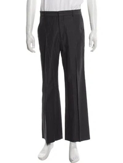Pre-owned Miu Miu Vintage Dress Pants In Gray