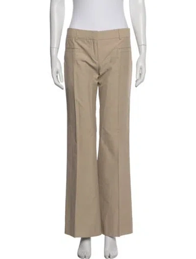 Pre-owned Miu Miu Vintage Flared Pants In Neutral