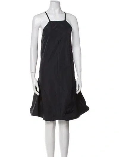 Pre-owned Miu Miu Vintage Knee-length Dress In Black