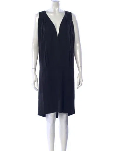 Pre-owned Miu Miu Vintage Knee-length Dress In Black