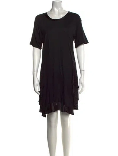 Pre-owned Miu Miu Vintage Knee-length Dress In Black