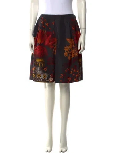 Pre-owned Miu Miu Vintage Knee-length Skirt In Black