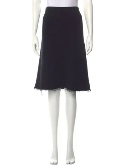 Pre-owned Miu Miu Vintage Knee-length Skirt In Black