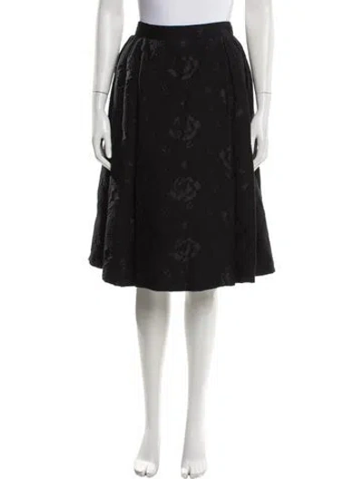 Pre-owned Miu Miu Vintage Knee-length Skirt In Black