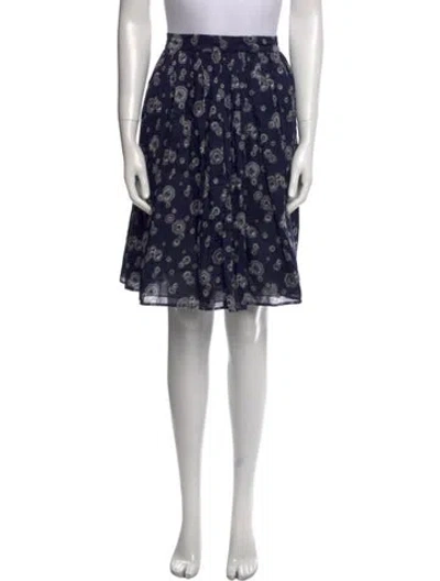 Pre-owned Miu Miu Vintage Knee-length Skirt In Blue