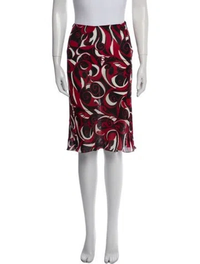 Pre-owned Miu Miu Vintage Knee-length Skirt In Multi