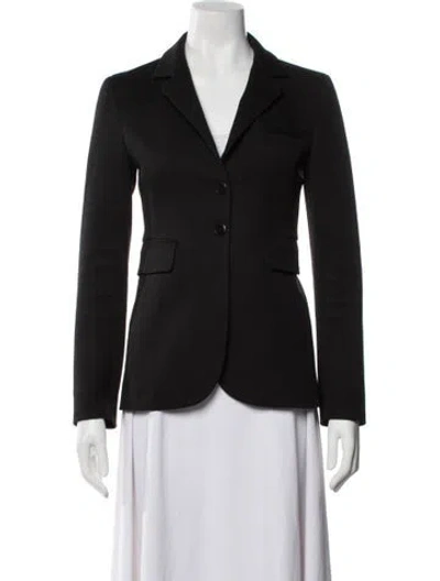 Pre-owned Miu Miu Vintage Late 1990's - Early 2000's Blazer In Black