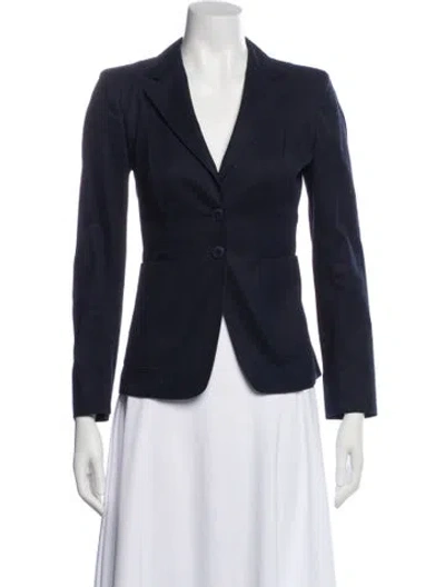 Pre-owned Miu Miu Vintage Late 1990's - Early 2000's Blazer In Blue
