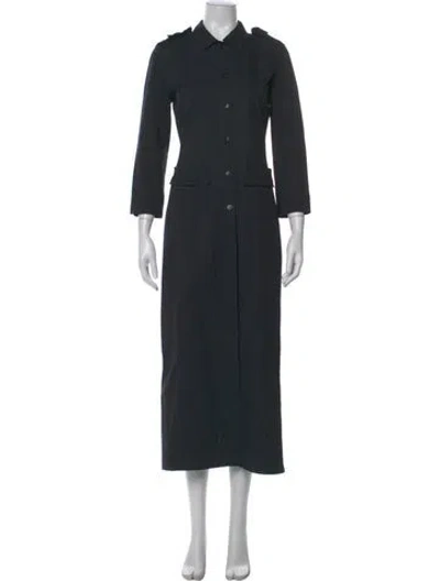 Pre-owned Miu Miu Vintage Late 1990's - Early 2000's Coat In Black