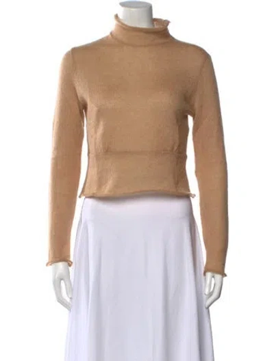 Pre-owned Miu Miu Vintage Late 1990's - Early 2000's Sweater In Neutral