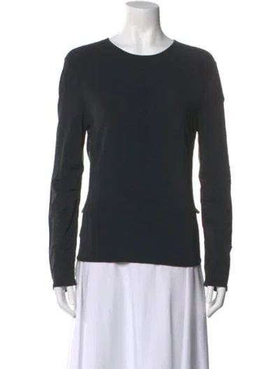 Pre-owned Miu Miu Vintage Late 1990's - Early 2000's Top In Black