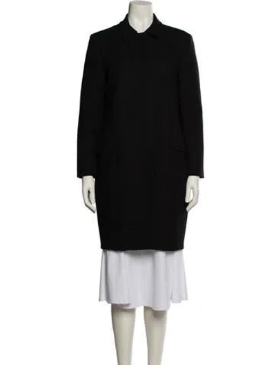 Pre-owned Miu Miu Vintage Late 2000's - Early 2010's Coat In Black