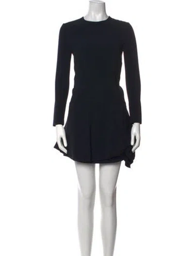 Pre-owned Miu Miu Vintage Mini Dress In Black