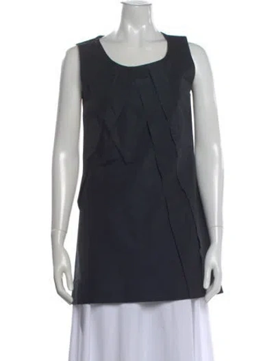 Pre-owned Miu Miu Vintage Mini Dress In Blue