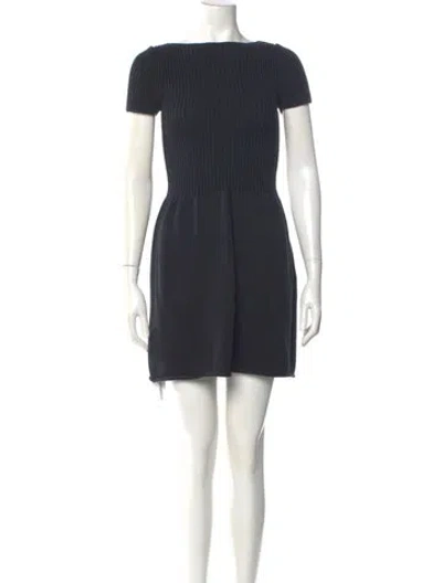 Pre-owned Miu Miu Vintage Mini Dress In Multi