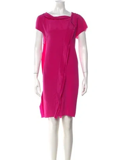 Pre-owned Miu Miu Vintage Mini Dress In Pink