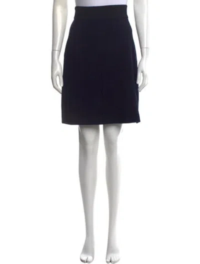 Pre-owned Miu Miu Vintage Mini Skirt In Black